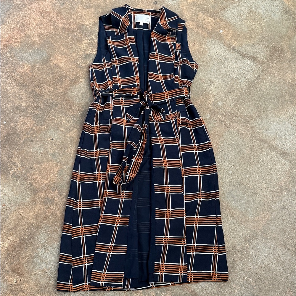 2 for $35 | Stylish Plaid Vest Outerwear